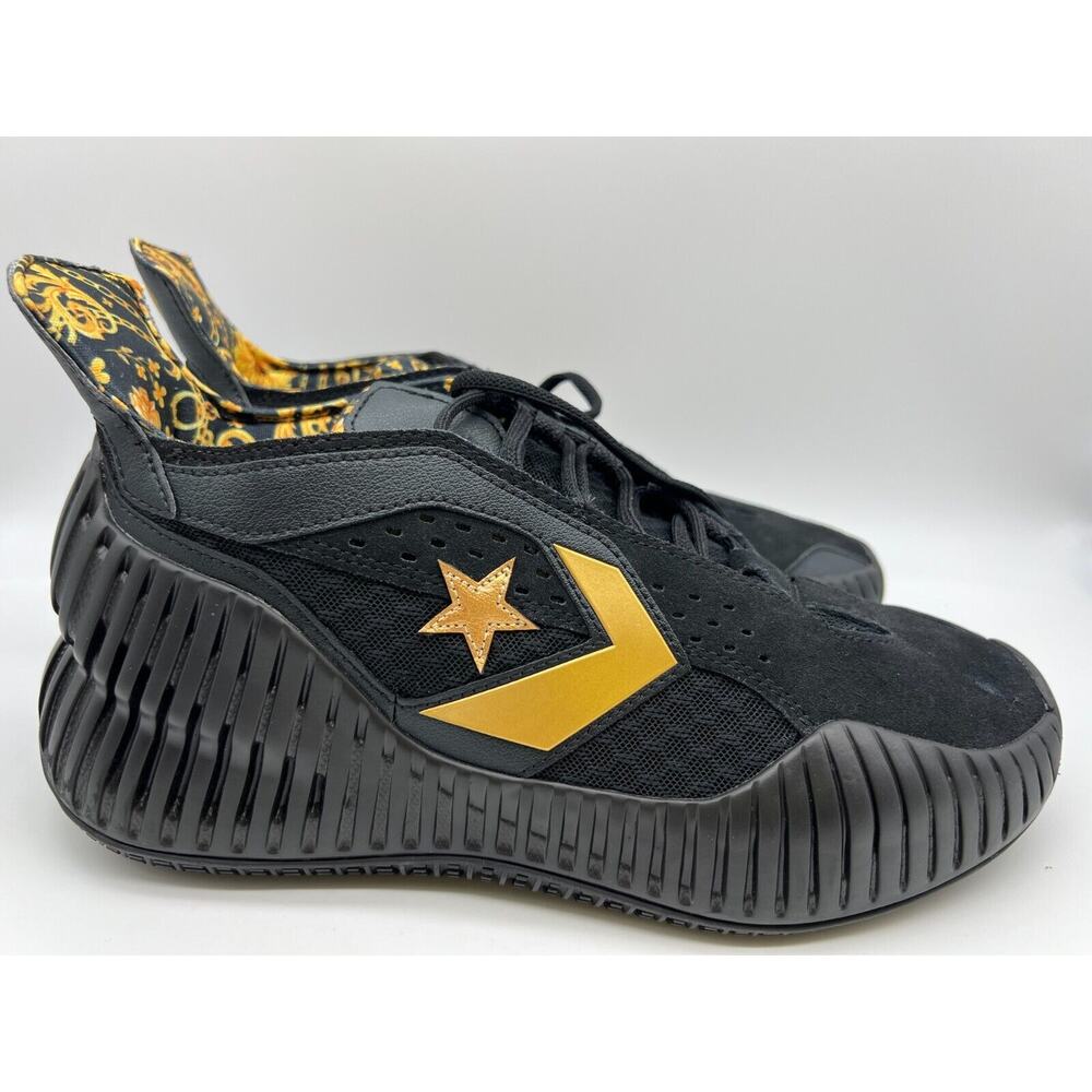 Converse All Star BB Prototype CX Mid Black Gold Baroque A02515C Shoes Men's 9 - Picture 12 of 12